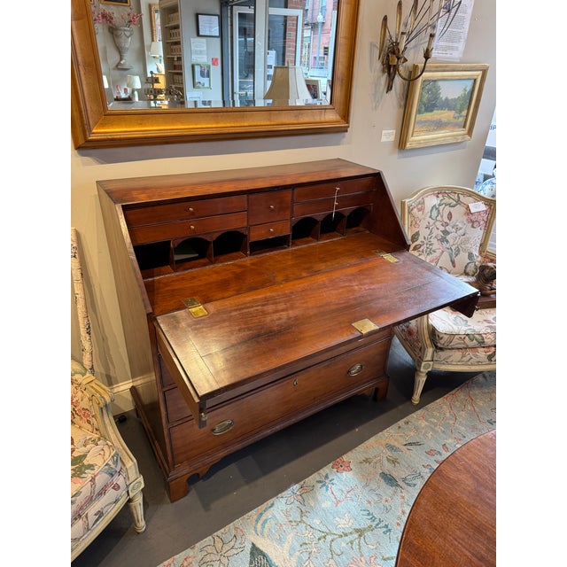 American Antique Cherrywood Desk For Sale - Image 4 of 6