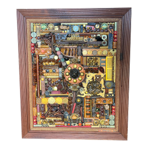 Vintage Anniversary Gift Assemblage, “Outer Space” (1992)
