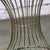 Mid-20th Century MCM Stool Manner of Warren Platner Chrome Wire Base and Black Vinyl Seat For Sale - Image 10 of 18