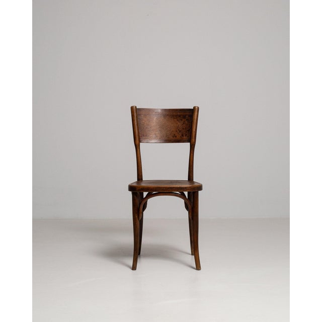 Early 20th Century France Tan Wood Lounge Chair For Sale - Image 11 of 11
