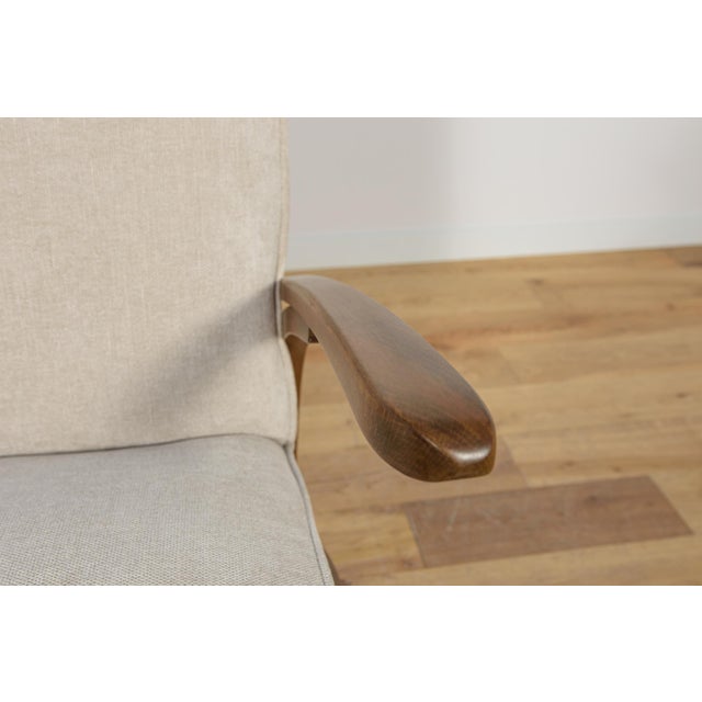 Model 410 Armchair by Jindřich Halabala for Up Závody, Former Czechoslovakia, 1930s For Sale - Image 9 of 18