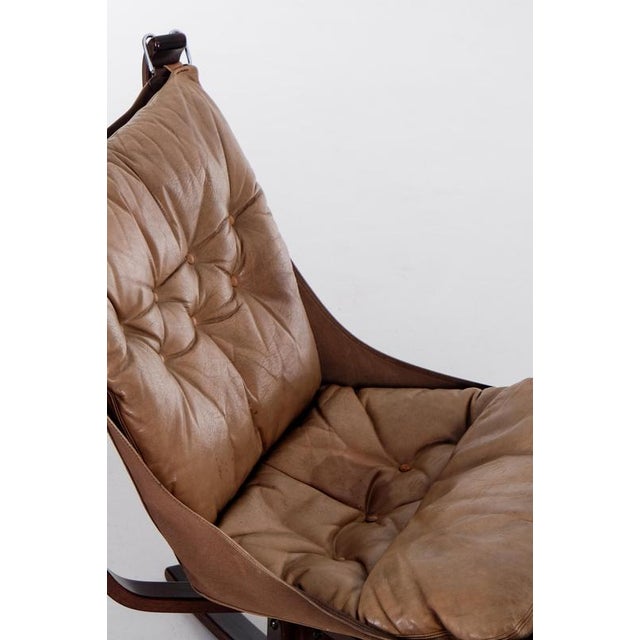 Set of Falcon Chairs attributed to Sigurd Ressell, Norway, 1970s For Sale - Image 12 of 15