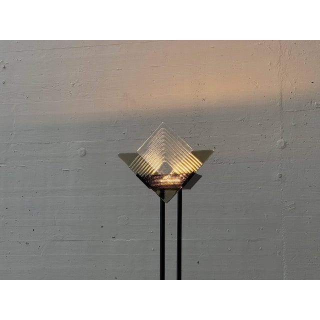 Floor Lamp with Murano Glass, Italy, 1980s For Sale - Image 9 of 16