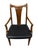 A stunning set of six Mid-Century Modern walnut dining chairs, dating to the 1960s. This beautifully designed collection...