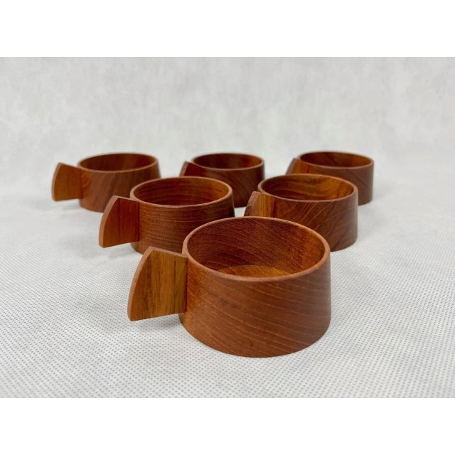 Tea Set by Schott & Gen Mainz, 1970s, Set of 6 For Sale - Image 3 of 8