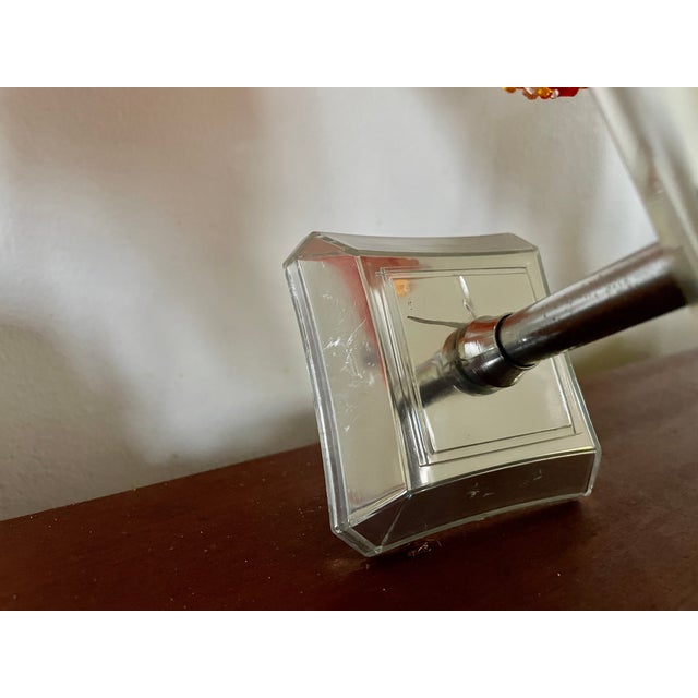 Orange Acrylic Glass Wall Lights, 1950s, Set of 2 For Sale - Image 7 of 9