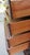 1980s 1980s Pair Ethan Allem Cherry NightstandsTables Bachelors Chests Four Drawers For Sale - Image 5 of 7