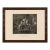 1837 William Hogarth “Charity in the Cellar” Engraving – Published by Baldwin & Cradock – Antique Carved Walnut Frame For Sale