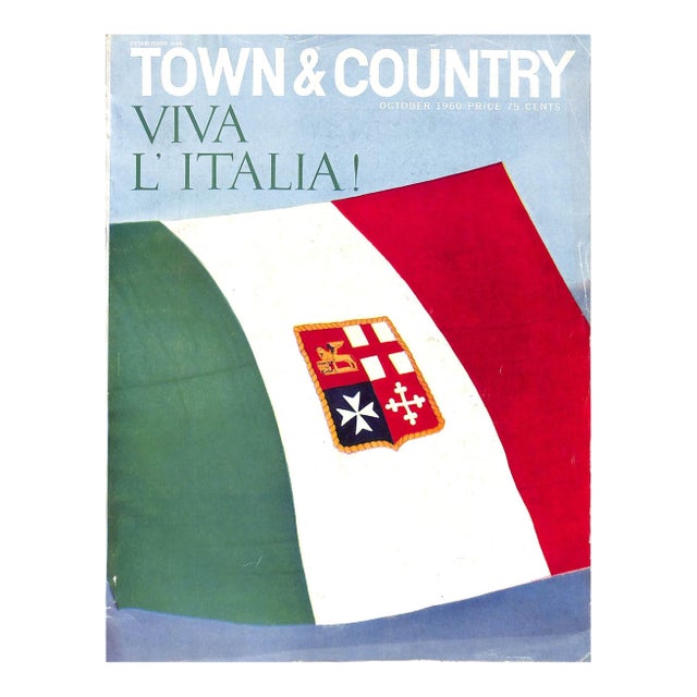 Town & Country Viva L'Italia! October 1960 For Sale