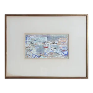 Alexandre Sacha Garbell, Marseille, Gouache