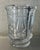 Transparent Antique 19th Century American Classical Boston & Sandwich Flint Glass Lyre Vase For Sale - Image 8 of 13