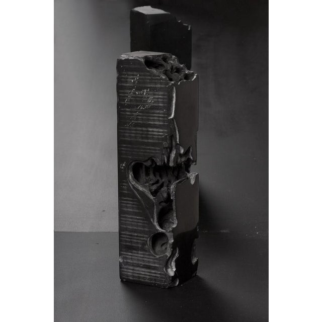 Early 21st Century Maria Chiara Re, Black Sculpture, 2024, Marble For Sale - Image 5 of 8