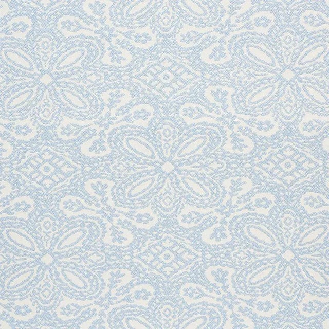 Contemporary Sample - Schumacher Hardwick Fabric in Sky For Sale - Image 3 of 3