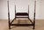 Brown Ethan Allen Georgian Court King Kingsize Dark Cherry #225 Finish Poster Bed#2 For Sale - Image 8 of 17