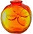 Glass Early 20th Century Handmade Fluorescent Americana Art-Glass Vase For Sale - Image 7 of 13