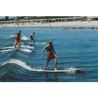 Slim Aarons 'Surfing Brothers' Contemporary Archival Color Photograph Print From the Original Negative by Getty - 40x60 For Sale