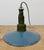 Industrial Blue Enamel Military Pendant Lamp with Cast Aluminium Top, 1960s For Sale - Image 13 of 18