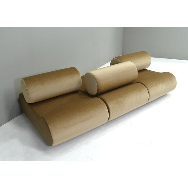 Textile Corbi Sofa by Klaus Uredat for Cor, Germany, 1969, Set of 3 For Sale - Image 7 of 18