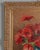Mid 20th Century Mid-Century Floral Still Life With Poppies Painting For Sale - Image 5 of 11