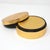 Contemporary Vintage Gold Leaf and Lacquer Beverage Coaster Set With Lidded Holder — Set of 7 For Sale - Image 3 of 8
