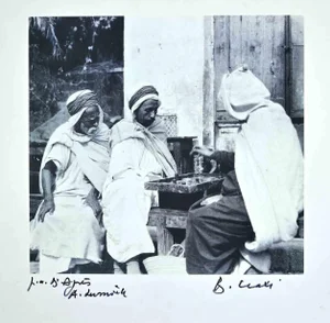 Bettino Craxi, Arab Game, Original Photolithograph, 1990s