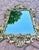 Baroque Gilt Plaster Wall Mirror in Baroque Style, Mid-20th Century For Sale - Image 3 of 8