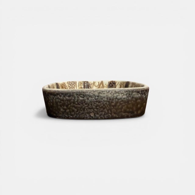 Mid-Century Modern Baca Dish by Nils Thorsson for Royal Copenhagen, Denmark, 1960s For Sale - Image 3 of 7