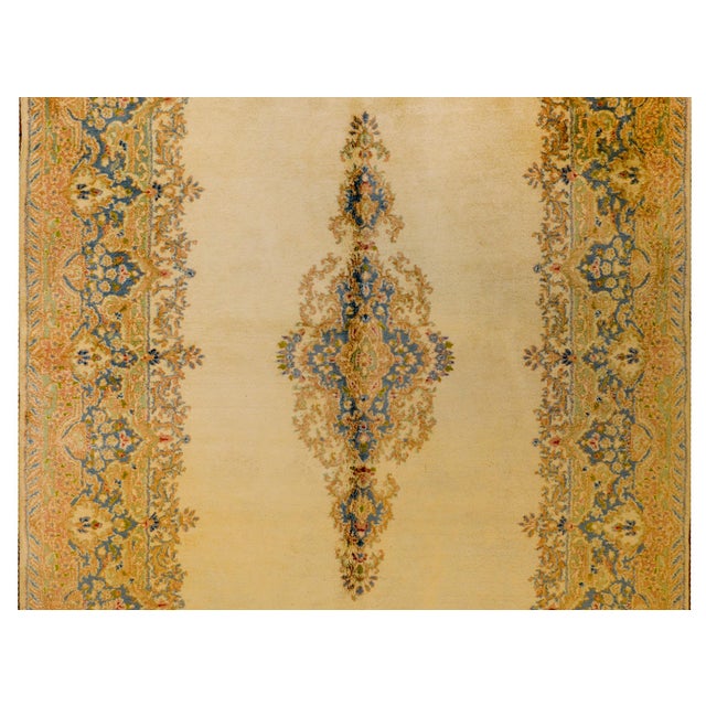Persian Early 20th Century Kirman Rug For Sale - Image 3 of 7