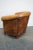 Vintage Dutch Cognac Colored Leather Club Chair For Sale - Image 11 of 15