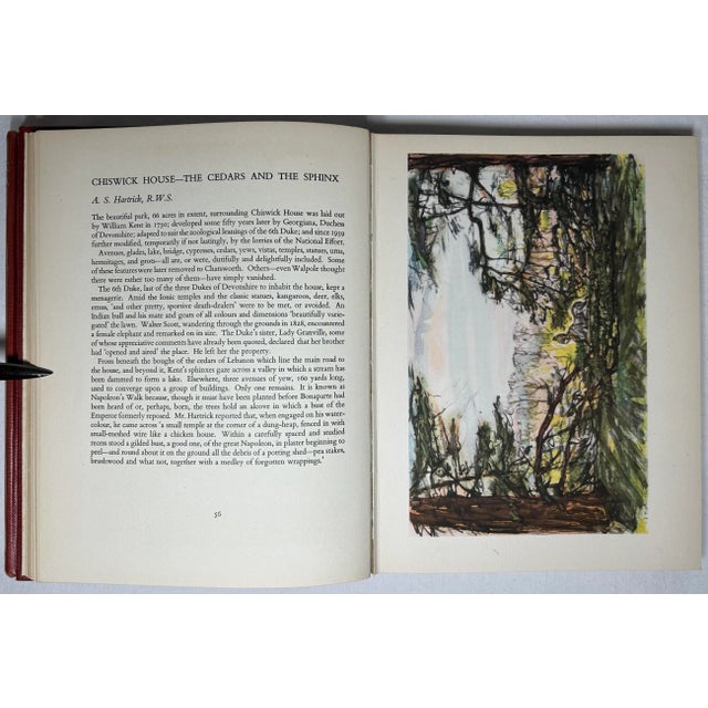 1940s Illustrated Volume Set, Arnold Palmer's Recording Britain - 4 Books For Sale - Image 10 of 12