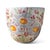 Vintage Ceramic Botanical Flower Planter Made in Italy For Sale - Image 10 of 14