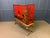 Red Lacquered Chinoiserie Cabinet on Stand, 1920 For Sale - Image 17 of 18