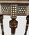 Handmade Mother of Pearl Inlay Round Side Table – Wood Accent Table – Egyptian Artisan Furniture For Sale - Image 6 of 7