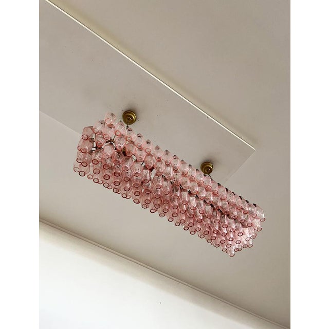 Murano Poliedri Chandelier by Carlo Scarpa, 1990 For Sale - Image 6 of 18