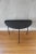 Demi-Lune Three Legs Blackened Steel Side Table by Understated Design For Sale - Image 9 of 12