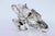 Silver Paddle with Cut-Out Floral Motifs, in Good conditions.