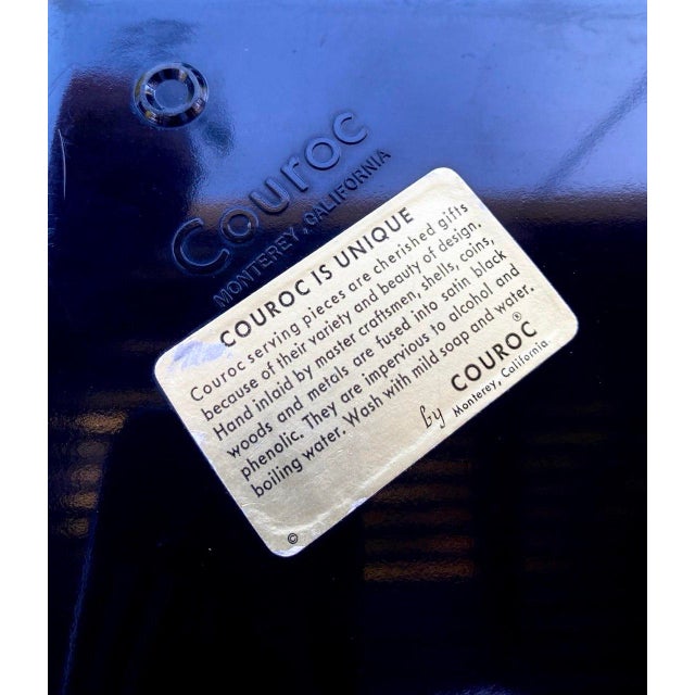 Mid 20th Century Blueprints Under Sail Serving Tray For Sale - Image 10 of 10