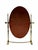 Adjustable Table-Top Mirror with Brass Frame, Italy, 1950s For Sale - Image 4 of 9