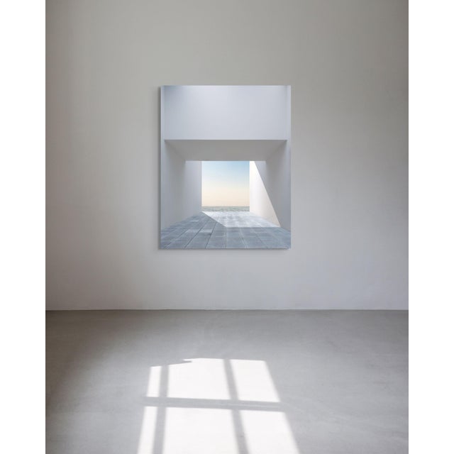 Contemporary Minimalist Gateway — Marc Fischer, Limited Edition Architectural Metal Print (Edition of 5) For Sale - Image 3 of 4