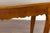 French 19th Century Walnut Side Table with Leather Top and Long Lateral Drawer For Sale - Image 4 of 12