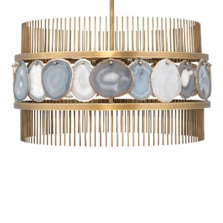 Upsala Chandelier in Agate For Sale