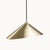 Wood Emily I Pendant Light in Metallic Tones from Moss Objects For Sale - Image 7 of 9