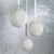 Contemporary Glittering Elegance 4.75- Inch Silver Glass Ball Ornaments, Set of 4 For Sale - Image 3 of 3