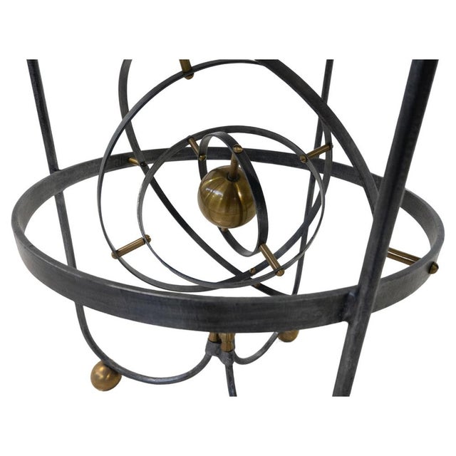 Mid-Century Armillary Side Table For Sale - Image 10 of 11
