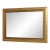 Vintage Rectangular Gold Finish Mirror For Sale