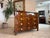 Biedermeier Chest of Drawers in Walnut For Sale - Image 3 of 17