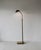 1980s Koch and Lowy Telescoping Brass Floor Lamp Conical Shade Detail Vintage Modern For Sale - Image 9 of 18