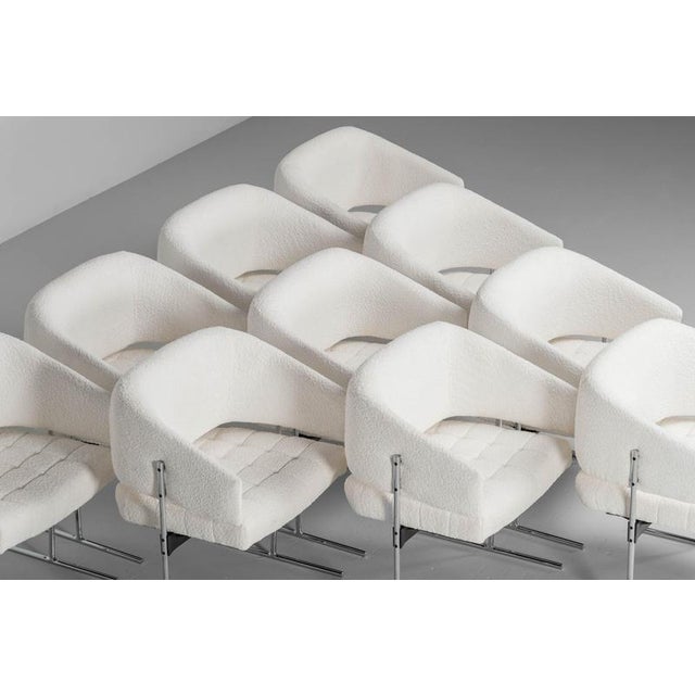 Senior Chairs by Jorge Zalszupin, 1960, Set of 10 For Sale - Image 3 of 18