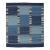Contemporary Scandinavian Blue Plaid Wool Rug by Rug & Kilim, India For Sale