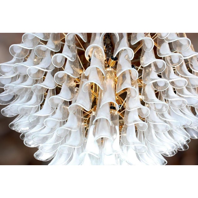 Fabio Ltd 21st Century Murano Selle Chandelier by Fabio LTD For Sale - Image 4 of 5